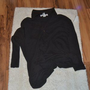 Chaus Size M Black Long Sleeve Shirt